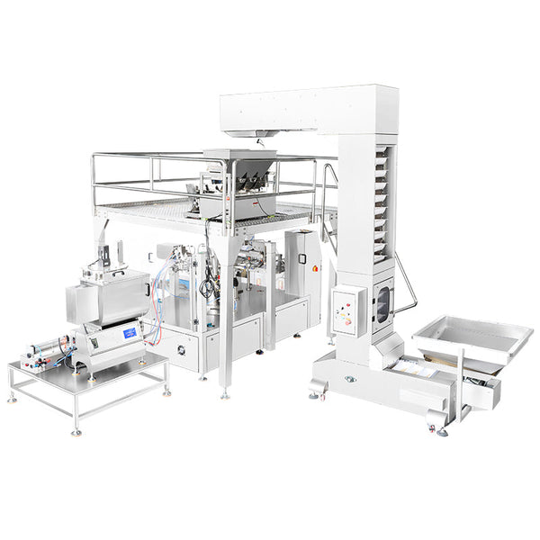ZONESUN ZS-ZY300 Multi-functional Rotary Pouch Premade Pouch Packing Machine for Granules Liquids