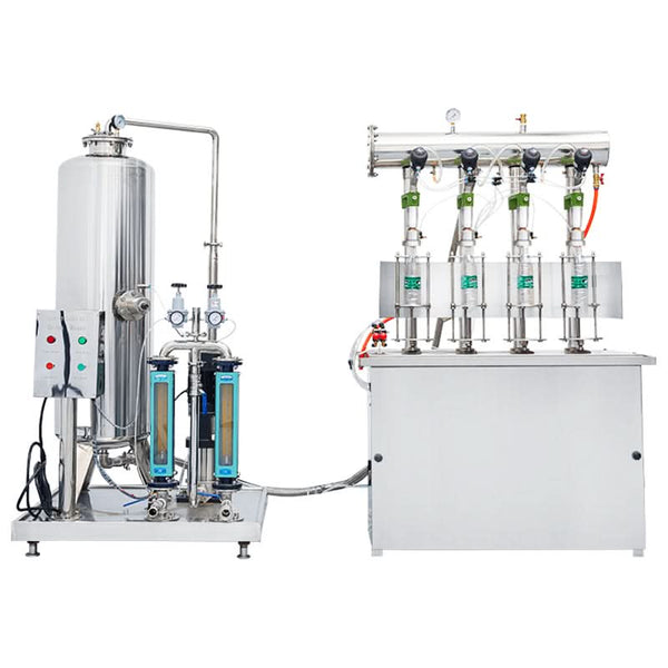ZONESUN ZS-CF4 Isobaric Filler for Sparkling & Fizzy Drinks
