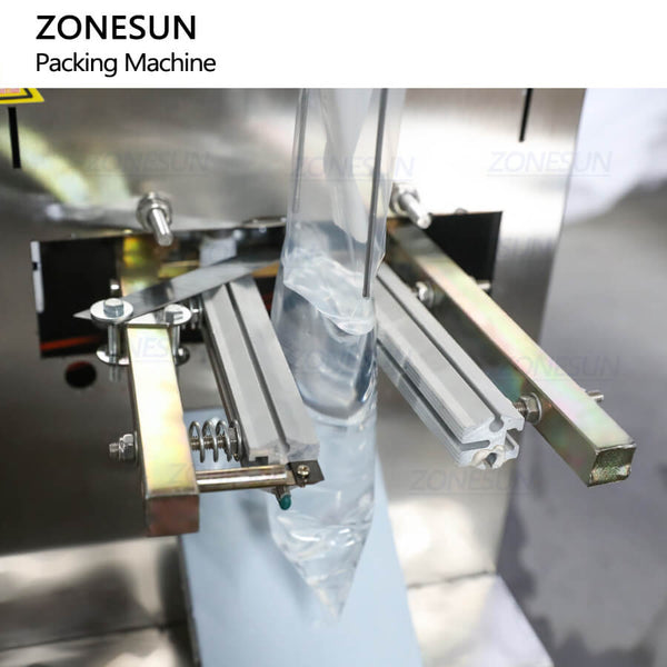 ZONESUN ZS-FS200D1 Automatic Vertical Piston Pump Paste Filling and Sealing Machine Honey Cream Sachet