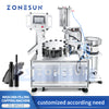 ZONESUN ZS-AFC23 Automatic Mascara Filling and Capping Machine High-Precision Cosmetic Tube Packaging Solution