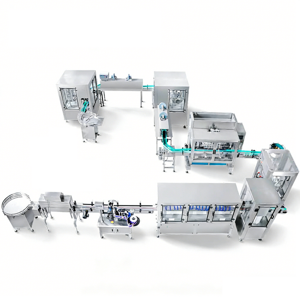 Zonesun ZS-FALU2 Automatic Bottling Line Bottle Washing Drying Filling Corking Capsule Shrinking Labeling System