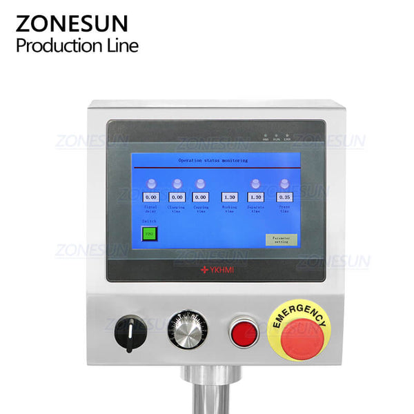ZONESUN ZS-FAL180B9 Magnetic Pump Reed Diffuser Filling Packaging Equipment Inner Stopper Pressing Cap