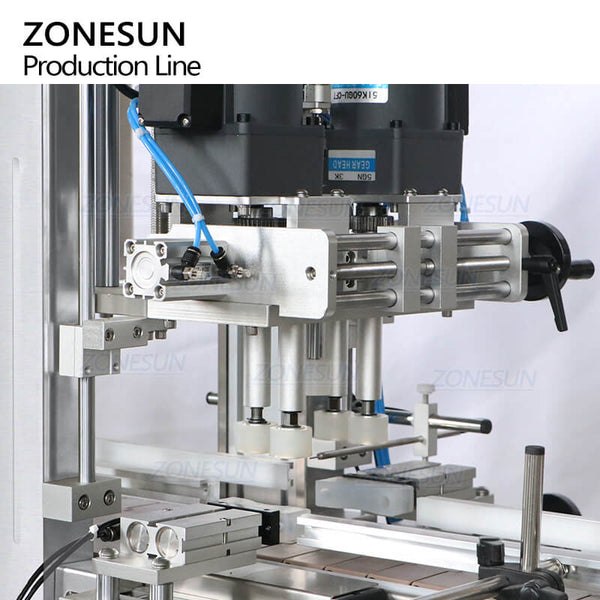 ZONESUN ZS-FAL180B9 Magnetic Pump Reed Diffuser Filling Packaging Equipment Inner Stopper Pressing Cap