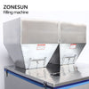 ZONESUN DL-5000D Semi Auto Dual-Head Powder Weighing Filling Machine