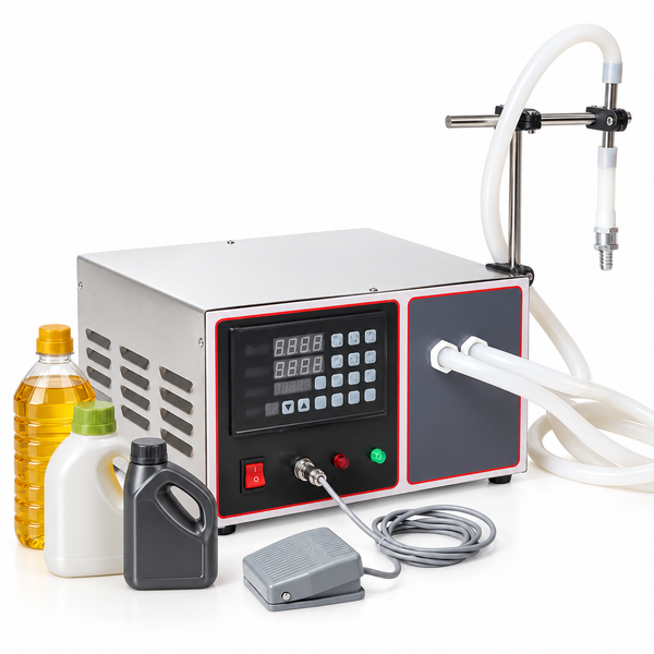ZONESUN GZ-GFK17B single nozzle liquid filler with oil and detergent containers
