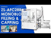 ZONESUN ZS-AFC28B Automatic Monoblock Cosmetic Filling Foil Sealing Capping Machine