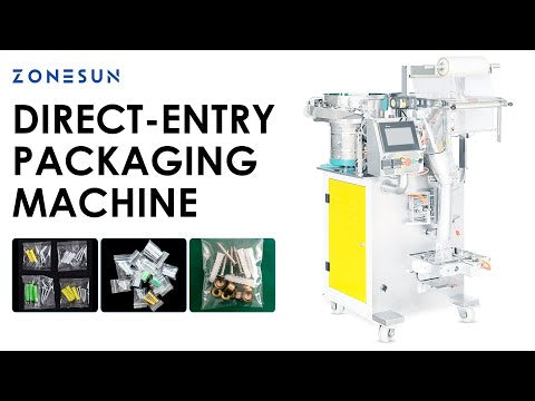 ZONESUN ZS-JSBZ2 Screw Hardware Accessories Pouch Packing Machine Filling Sealing Equipment
