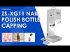 ZONESUN ZS-XG11 Nail Polish Bottle Capping Machine Semi Automatic Cosmetic Capper