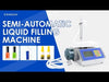 ZONESUN ZS-M100 Semi Automatic Peristaltic Pump Weighing Filling Machine for Liquids