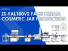 ZONESUN ZS-FAL180V2 Cosmetic Cream Production Line Servo Filling Automatic Capper Labeler