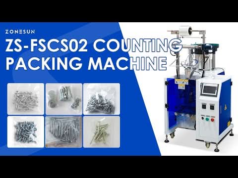 ZONESUN ZS-FSCS02 Automatic Hardware Bagging Machine Screw Counting and Packaging Machine