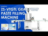 ZONESUN ZS-VTGTL2 Automatic Gear Pump Paste Filling Machine for Vaseline and Wax