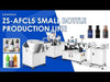 ZONESUN ZS-AFCL5 Automatic Small Bottle Filling Capping and Labeling Production Line