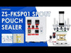 ZONESUN ZS-FKSP01 Semi Automatic Spout Pouch Heat Sealing Machine