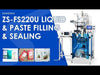 ZONESUN ZS-FS220U Automatic VFFS Sachet Liquid and Paste Filling Sealing Machine