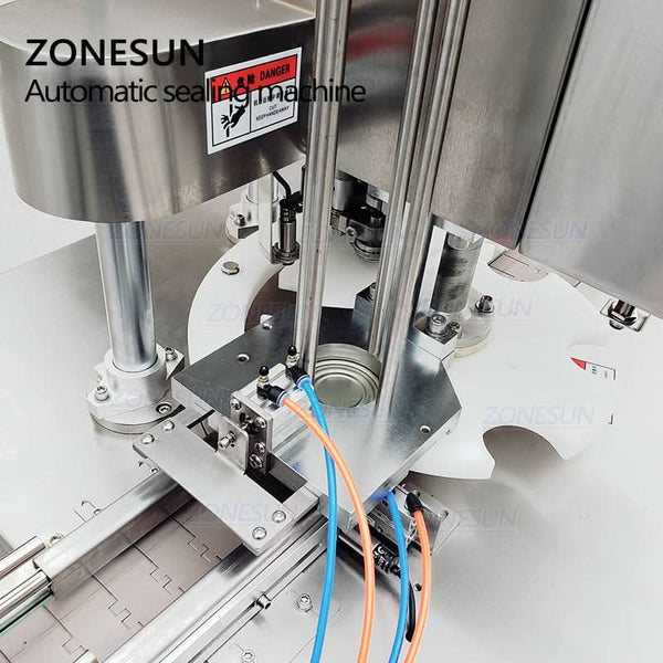 ZONESUN ZS-AFK300 35-130mm Automatic Electric Can Capping Sealing Machine