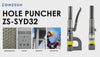 ZONESUN ZS-SYD25 6T Manual Hole Puncher with Quick Mold Change