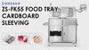 ZS-FK55 Automatic Tray Sleeving Machine 55 pcs/min | ZONESUN