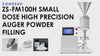 ZONESUN ZS-FM100H Semi-Auto Auger Powder Filling Machine | 0.1–10g Micro Dose