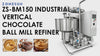 ZONESUN ZS-BM150 Chocolate Ball Mill Refiner | Fine Grinder for Cocoa & Nut Paste | 18–25 µm