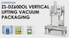 ZONESUN ZS-DZ600OL Vertical Nozzle Vacuum Sealer with Gas Flush for Large Bags Powders