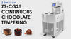 ZONESUN ZS-CG25 Automatic Chocolate Tempering Machine | 25L PLC Control 7.5kW