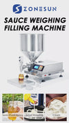 Zonesun ZS-SCF1 Honey Jam Weighing and Filling Machine 50g-10kg