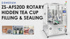 ZONESUN ZS-AFS20D Automatic Rotary Tea Cup Filling and Sealing Machine for Pre-Layered video