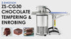 ZONESUN ZS-CG30 Automatic Chocolate Tempering Enrobing Machine – 25L 3.5kW
