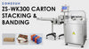 ZONESUN ZS-WK300 Automatic Box Stacking & Film Banding Machine