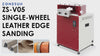 ZONESUN ZS-V05 Electric Leather Edge Burnishing Machine with Variable Speed