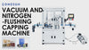 ZONESUN ZS-AFK500 Industrial In-line Vacuum & Nitrogen Flushing Capping System for Aluminum Caps