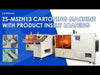 ZONESUN ZS-MSZH13 Automatic Cartoning Machine with Product Loading Sys