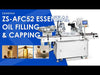 ZONESUN ZS-AFC52 4-in-1 Liquid Filler with Inner Stopper Pressing and Screw Capper for Essential Oil