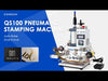 ZONESUN ZS-QS100 Pneumatic Hot Stamping Machine for Leather Paper Plastic Product
