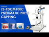 ZS-PDCM100C Pneumatic Press Capping Machine | ZONESUN