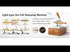 ZONESUN ZS-90XT Hot Foil Stamping Machine for Leather, Wood & Paper | Desktop Embossing