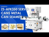 ZONESUN ZS-AFK350 Servo Can Seamer | Square, Oval & Round Cans