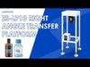 ZONESUN ZS-LP10 Right Angle Transfer Corner Turning Conveyor Bottle Direction Changer For Production Line
