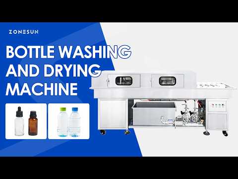 ZONESUN Bottle Rinsing and Drying Machine