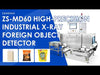 ZONESUN ZS-MD60 High-Precision Industrial X-Ray Inspection System Food Pharmaceutical Packaged Goods