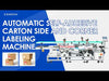 ZS-TB300T Carton Side & Corner Labeling Machine | ZONESUN