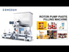 ZONESUN ZS-DTGT900U Rotor Pump Paste Filler for Sauce & Viscous Liquid