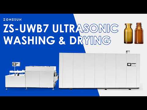 ZONESUN Ultrasonic Bottle Washer and Dryer