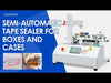 ZONESUN ZS-FH020 Semi-automatic Tape Sealing Machine for Boxes
