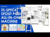ZONESUN ZS-SPFC6 Liquid Packaging Pouch Filling and Capping Machine