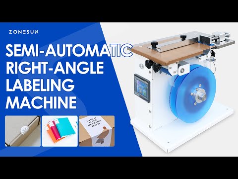 ZONESUN Tamper Evident Corner Wrap Labeling Machine