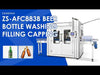 ZONESUN ZS-AFC883B Beer Rinsing Filling & Crown Capping Machine
