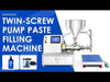 ZONESUN ZS-TSP5A Screw Pump Filling Machine for Viscous Liquids