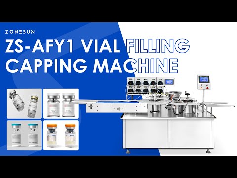 zonesun vial bottle filling capping machine